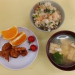 ひかり組　小松菜収穫＆クッキング