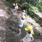 ひかりぐみ　下鴨神社で川あそび