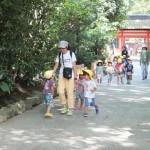 ひよこ組　下鴨神社川遊び