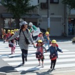 ひよこ組　賀茂川（出雲路橋）へお散歩　１０月１３日（火）