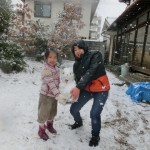 雪が降ったよ！　１月２０日（水）