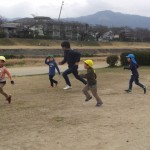 ことり組　お散歩（賀茂川）　３月８日(火)