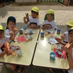 ひかり組お泊り保育　第２日目　７月２０日（水）