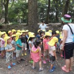 ひよこ組　川遊び　９月７日（水）