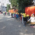 ひよこ組・ことり組　下鴨神社へたこあげ　１月１３日（金）