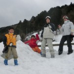 おやじの会　雪あそび　２月１８日（土）