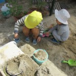 ひよこ組、ことり組　下鴨神社へお散歩　５月17日