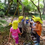 ひかり組　シャボン玉・お散歩　５月２４日（水）・６月１日（木）