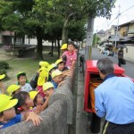 ひよこ組・ことり組　おじいちゃんおばあちゃんにはがき出し　９月１３日（水）