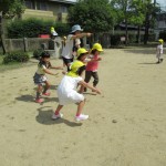 ひよこ組・ことり組　おじいちゃんおばあちゃんにはがき出し　９月１３日（水）