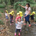 ひよこ組　川遊び　９月６日（水）