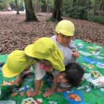 ひよこ組　川遊び　９月６日（水）