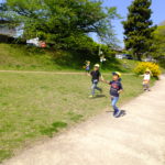 賀茂川お散歩　ことり・ひかり組　４月１９日（木）