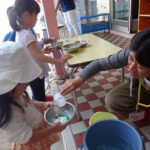 わくわくサタデー　小麦粉粘土で遊んだよ　６月１６日（土）