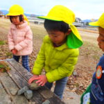 賀茂川へお散歩　ことり組　１月１５日（火）