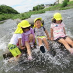 ことり組　川あそび　９月５日