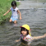 ひかり組　川遊び　９月４日（水）