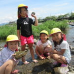 ひかり組　川遊び　９月４日（水）