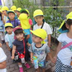 ひかり組・たんぽぽ組　敬老はがき投函・お散歩（下鴨神社）　９月１１日（水）　