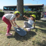 鴨川お散歩　１０月９日（水）　ひよこ、ひかり組