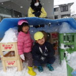 今日も雪遊び　1月21日（金）