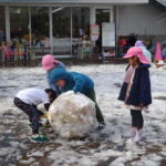 今日も雪遊び　1月21日（金）