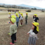 ことり組　花植え・賀茂川散歩　3月２日（水）・３日（木）