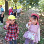 ことり・ひよこ・たんぽぽ組　お散歩遠足　10月２６日（水）