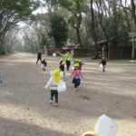 たんぽぽ組　神社へお散歩　１月１３日（金）