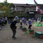 運動会　10月20日（1部）　たんぽぽ組・ひよこ組